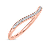 Photo of Diantha 1/10 ct tw. Diamond Ladies Band 10K Rose Gold [BT873RL]