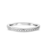 Photo of Camille 1/4 ct tw. Diamond Wedding Band Set 14K White Gold [BT850WL]