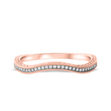 Photo of Alejo 5/8 ct tw. Diamond His and Hers Matching Wedding Band Set 10K Rose Gold [BT856RL]