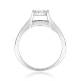 Photo of Bonny 3/4 ct tw. Diamond Round Cluster Engagement Ring 10K White Gold [BT533WE-C000]