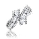 Photo of Suri 7/8 ct tw. Diamond Ladies Band 14K White Gold [BT901WL]