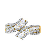 Photo of Suri 7/8 ct tw. Diamond Ladies Band 10K Yellow Gold [BT901YL]