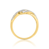Photo of Suri 7/8 ct tw. Diamond Ladies Band 10K Yellow Gold [BT901YL]