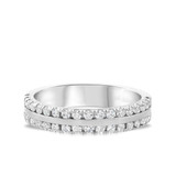 Photo of Marien 1/2 ct tw. Diamond Ladies Band 14K White Gold [BT902WL]