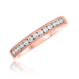 Photo of Bartlett 1/4 ct tw. Diamond Ladies Band 14K Rose Gold [BT903RL]