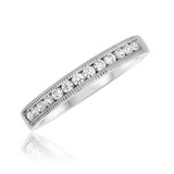 Photo of Bartlett 1/4 ct tw. Diamond Ladies Band 14K White Gold [BT903WL]