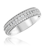 Photo of Kimball 1/2 ct tw. Diamond Ladies Band 14K White Gold [BT906WL]