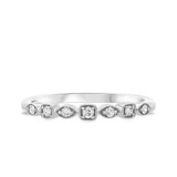 Photo of Britt 1/10 ct tw. Diamond Ladies Band 14K White Gold [BT908WL]