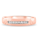 Photo of Willow 3/8 ct tw. Diamond Round Cluster Trio Set 10K Rose Gold [BT504RM]