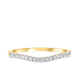 Photo of Lori 1/10 ct tw. Diamond Ladies Band 14K Yellow Gold [BT925YL]