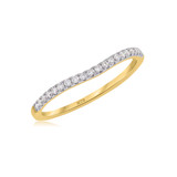 Photo of Lori 1/10 ct tw. Diamond Ladies Band 14K Yellow Gold [BT925YL]