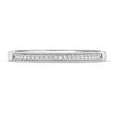 Photo of Bridgette 1/3 CT. T.W. Diamond Cushion Cluster Bridal Set 14K White Gold [BT572WL]