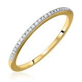 Photo of Jasmine 1/2 CT. T.W. Diamond Cushion Cluster Bridal Set 10K Yellow Gold [BT573YL]