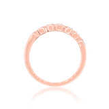Photo of Britt 1/4 ct tw. Diamond Wedding Band Set 10K Rose Gold [BT908RL]
