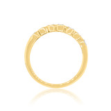 Photo of Britt 1/4 ct tw. Diamond Wedding Band Set 10K Yellow Gold [BT908YL]
