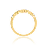Photo of Jocelyn 2/3 ct tw. Diamond Wedding Band Set 14K Yellow Gold [BT909YL]