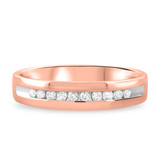 Photo of Arabella 1 1/8 ct tw. Diamond Princess Cluster Trio Set 14K Rose Gold [BT532RM]