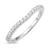 Photo of Louise 2 1/4 CT. T.W. Diamond Cushion Cluster Bridal Set 10K White Gold [BT635WL]