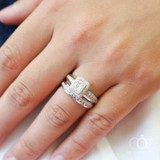 Photo of Journee 2/3 CT. T.W. Diamond Fancy Cluster Bridal Set 10K Yellow Gold [BR642Y-C000]