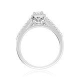 Photo of Farris 1/2 ct tw. Diamond Round Solitaire Engagement Ring 14K White Gold [BT689WE-R023]
