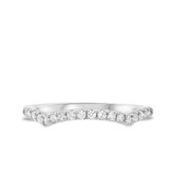 Photo of Johanna 1 1/6 Carat T.W. Diamond Round Solitaire Bridal Set 14K White Gold [BT681WL]