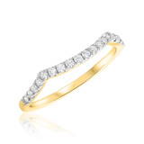Photo of Johanna 1 1/6 Carat T.W. Diamond Round Solitaire Bridal Set 14K Yellow Gold [BT681YL]