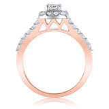 Photo of Olivia 1 1/3 ct tw. Diamond Round Solitaire Trio Set 14K Rose Gold [BT575RE-R029]