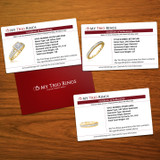 Skyler 1 1/7 ct tw. Diamond Princess Solitaire Trio Set 14K Yellow Gold