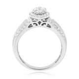 Photo of Helena 1 7/8 ct tw. Diamond Marquise Cluster Trio Set 10K White Gold [BT636WE-C000]