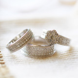 Photo of Madeline 1 1/7 ct tw. Diamond Fancy Cluster Trio Set 14K Rose Gold [BT640R-C000]