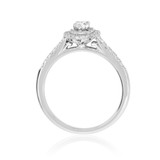 Photo of Savannah 7/8 ct tw. Diamond Pear Solitaire Trio Set 14K White Gold [BT676WE-C000]