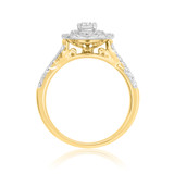 Photo of Johanna 1 5/8 ct tw. Diamond Round Solitaire Trio Set 14K Yellow Gold [BT681YE-R023]
