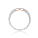 Photo of Ella 1 1/5 ct tw. Diamond Round Solitaire Trio Set 10K White Gold [BT685WL]