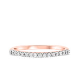 Photo of Eagan 7/8 ct tw. Diamond Princess Solitaire Trio Set 14K Rose Gold [BT689RL]