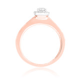 Photo of Chase 1 1/6 ct tw. Diamond Round Solitaire Trio Set 14K Rose Gold [BT693RE-R029]