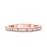 Photo of Chase 1 1/6 ct tw. Diamond Round Solitaire Trio Set 14K Rose Gold [BT693RL]