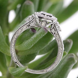 Photo of Alejo 2/3 ct tw. Cushion Cluster Engagement Ring 10K Yellow Gold [BT856YE-C000]