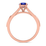 Photo of Irit 3/4 CT. T.W. Sapphire and diamond Engagement Ring 14K Rose Gold [BT874RE-C000]