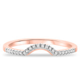 Photo of Paramount 5/8 CT. T.W. Round Cluster Bridal Set 10K Rose Gold [BT811RL]