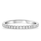 Photo of Cammi 7/8 CT. T.W. Fancy Cluster Bridal Set 14K White Gold [BT816WL]