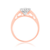 Photo of Glamour 3/4 ct tw. Round Cluster Trio Set 14K Rose Gold [BT810RE-C000]