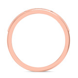 Photo of Delphine 1 3/8 Carat T.W. Sapphire and Diamond Matching Bridal Ring Set 10K Rose Gold [BT871RL]