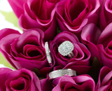 Photo of Splendor 1 1/4 ct tw. Fancy Cluster Trio Set 14K Yellow Gold [BT813Y-C000]
