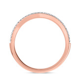 Photo of Erica 1 7/8 Carat T.W. Sapphire and Diamond Matching Bridal Ring Set 10K Rose Gold [BT893RL]