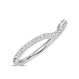 Photo of Kantuta 1 1/3 Carat T.W. Sapphire and Diamond Matching Bridal Ring Set 10K White Gold [BT896WL]