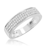 Photo of Canyon 1 3/8 ct tw. Fancy Cluster Trio Set 14K White Gold [BT169WM]