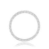 Photo of Kayla 1 1/3 CT. T.W. Diamond Round Solitaire Bridal Set 10K White Gold [BT921WL]