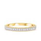 Photo of Kayla 1 3/8 CT. T.W. Diamond Round Solitaire Bridal Set 10K Yellow Gold [BT921YL]