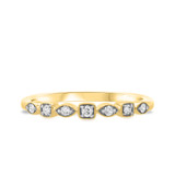 Photo of Britt 3/4 ct tw. Diamond Round Solitaire Trio Set 10K Yellow Gold [BT908YL]