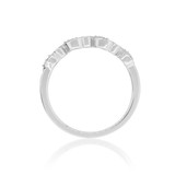 Photo of Jocelyn 1 1/8 ct tw. Diamond Round Solitaire Trio Set 10K White Gold [BT909WL]